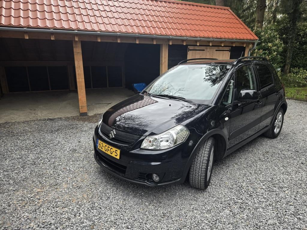 Nu in prijs verlaagd!! Te koop: SUZUKI SX4, Auto's, Stof, Zwart, 4 cilinders, Zwart