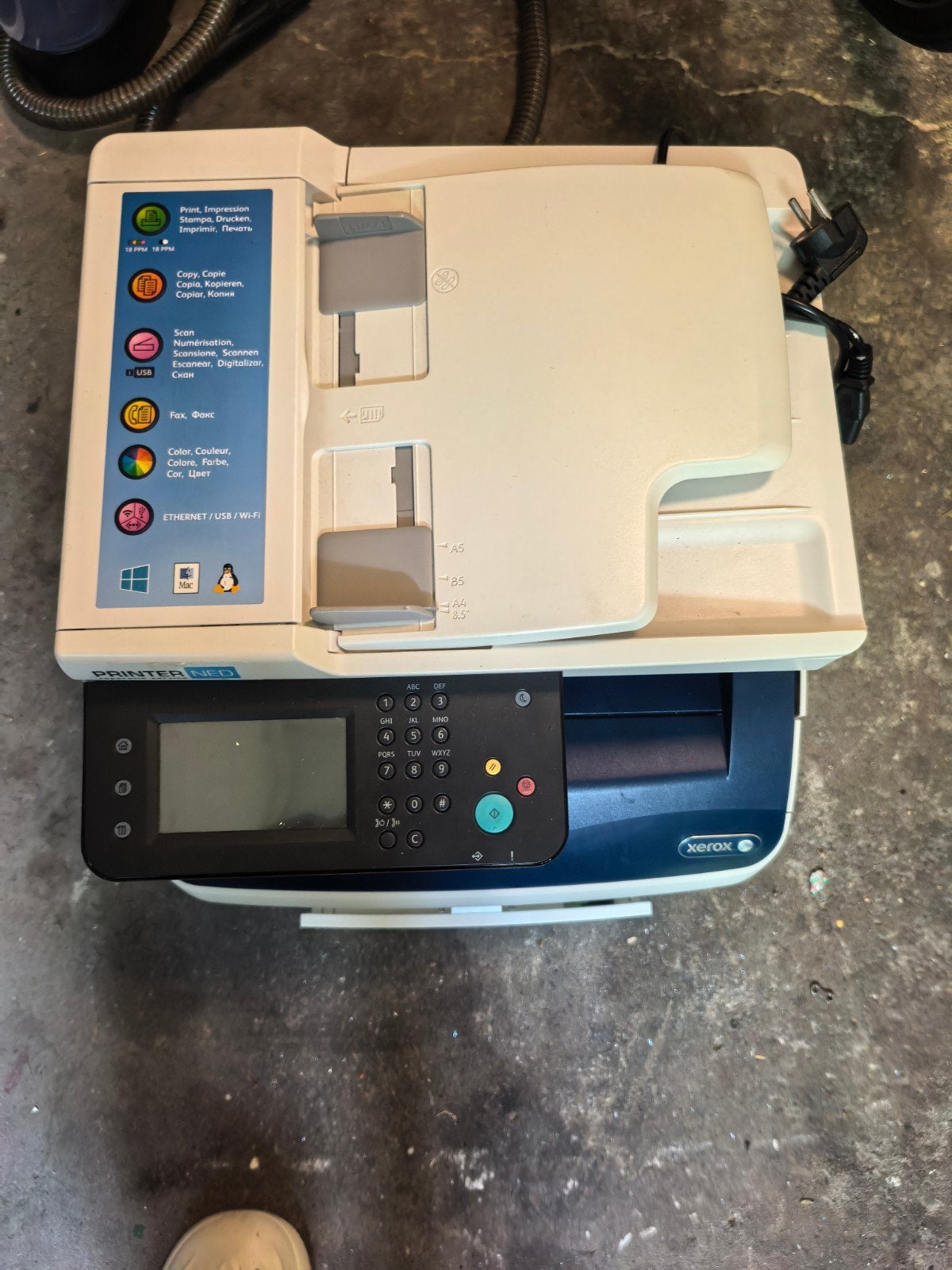 Xerox printer kopiëren scan, Ophalen of Verzenden