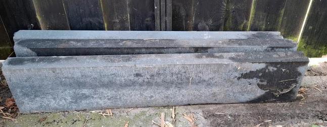 3x stoepbandje, opsluitband te koop!, Tuin en Terras, Bielzen en Borders, Ophalen, Gebruikt, Overige typen, Beton