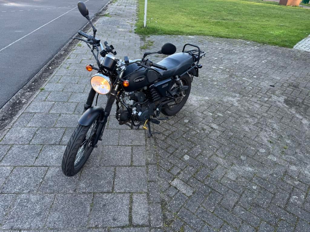 Hanway raw 50 schakelbrommer 4-takt, Fietsen en Brommers, Brommers | Crossbrommers, Zo goed als nieuw, Overige merken, Ophalen