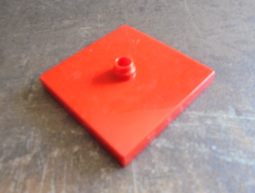 Lego Duplo Turntable 4x4 Base (zie foto's) 14, Ophalen of Verzenden, Gebruikt, Losse stenen, Duplo