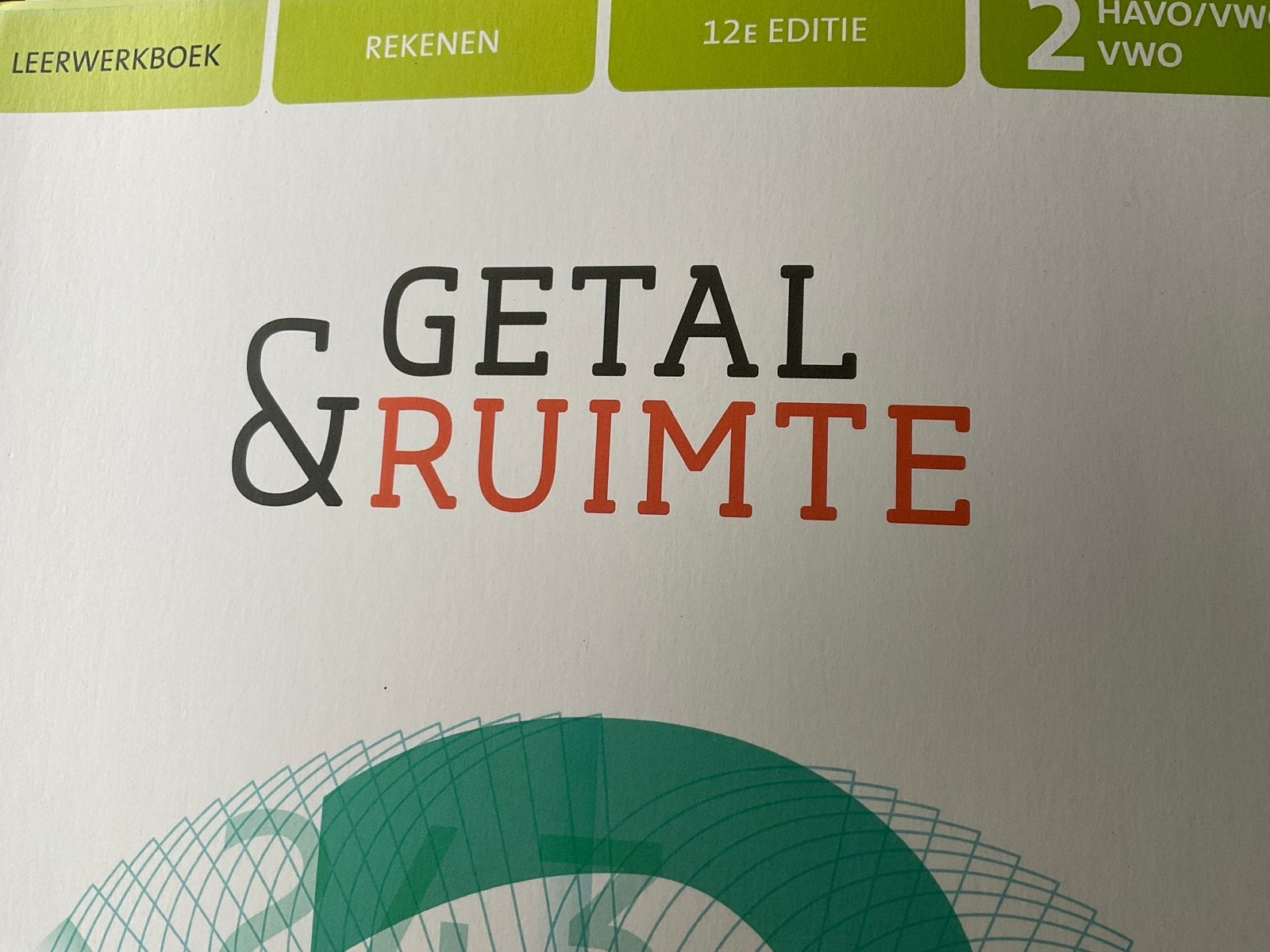 Nieuw Getal & Ruimte 2 Havo/Vwo 12e editie, Ophalen of Verzenden, Beta, Nieuw, Niet van toepassing