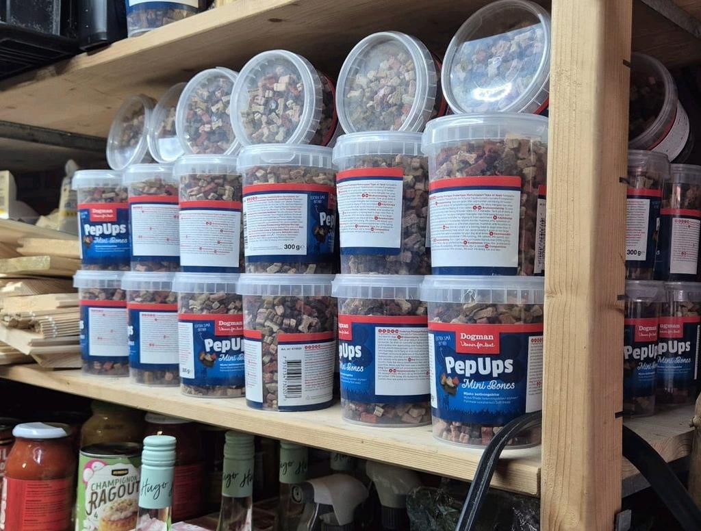 Hondenkoekjes 4 emmertjed, Ophalen of Verzenden, Hond