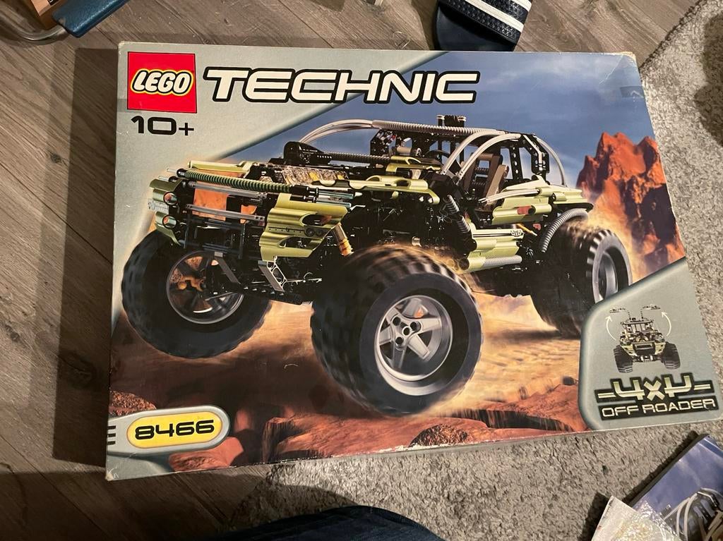 LEGO Technic 4x4 Off-roader 8466, Kinderen en Baby's, Speelgoed | Duplo en Lego, Compleet, Verzenden, Lego, Zo goed als nieuw