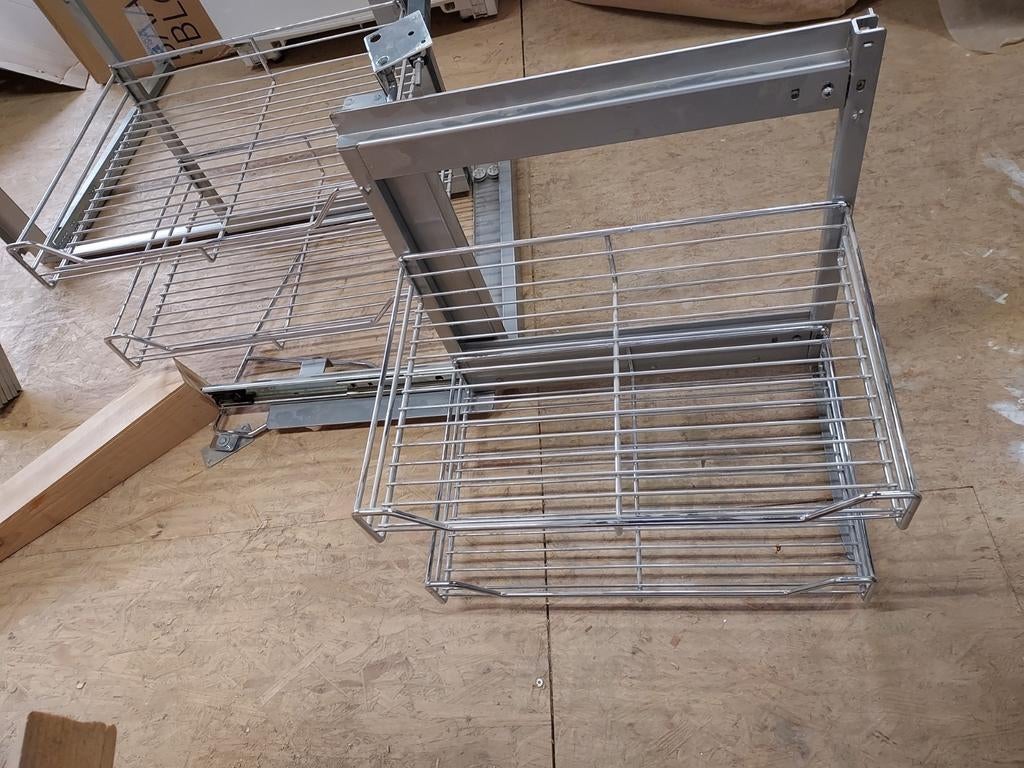 Magic corner. Keuken hoekkast hoekoplossing., Ophalen, Minder dan 75 cm, Kooi, Minder dan 60 cm