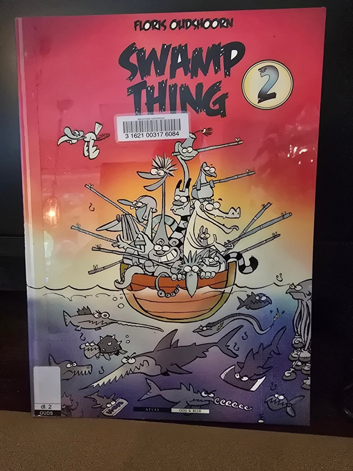 Swamp Thing 2 - Floris Oudshoorn - Stripboek, Eén stripboek, Ophalen of Verzenden, Gelezen, Floris Oudshoorn