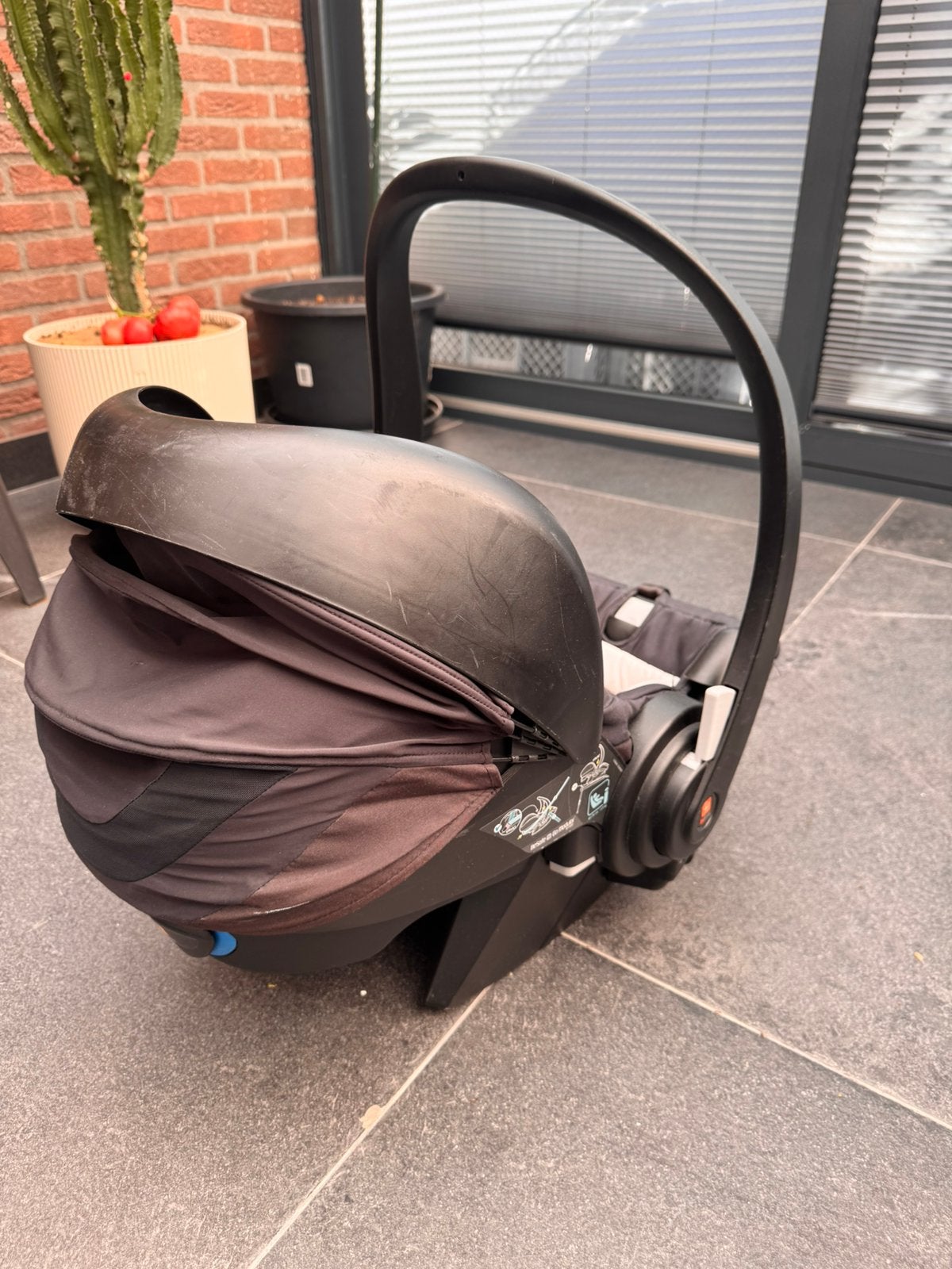 Stokke izi go be safe modulair, Kinderen en Baby's, Autogordel of Isofix, Gebruikt, Maxi-Cosi, Ophalen