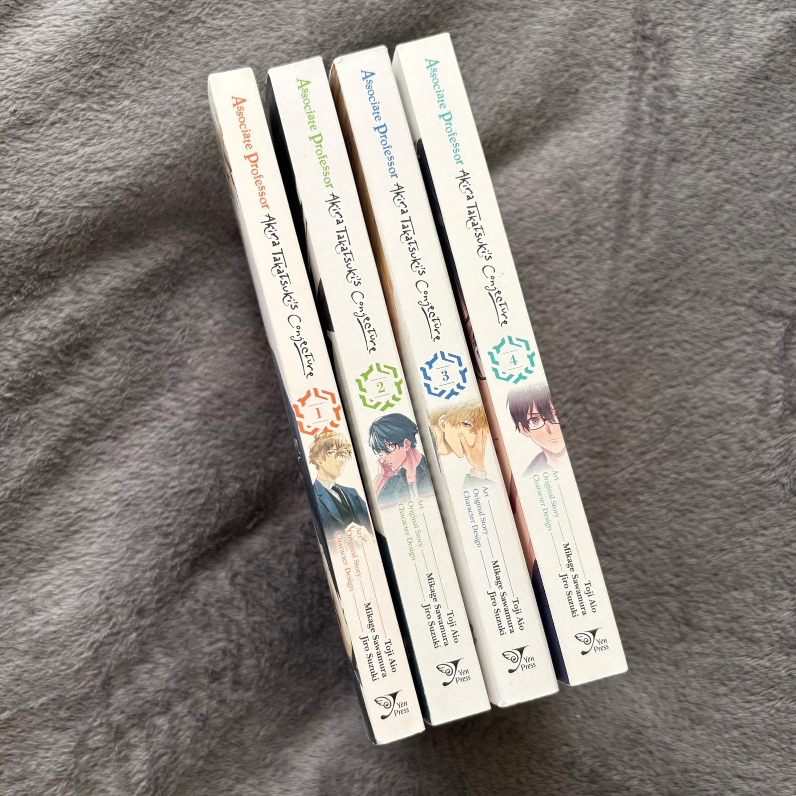Associate Professor Akira Takatsuki’s Conjecture vol. 1-4, Meerdere comics, Ophalen of Verzenden, Zo goed als nieuw, Japan (Manga)