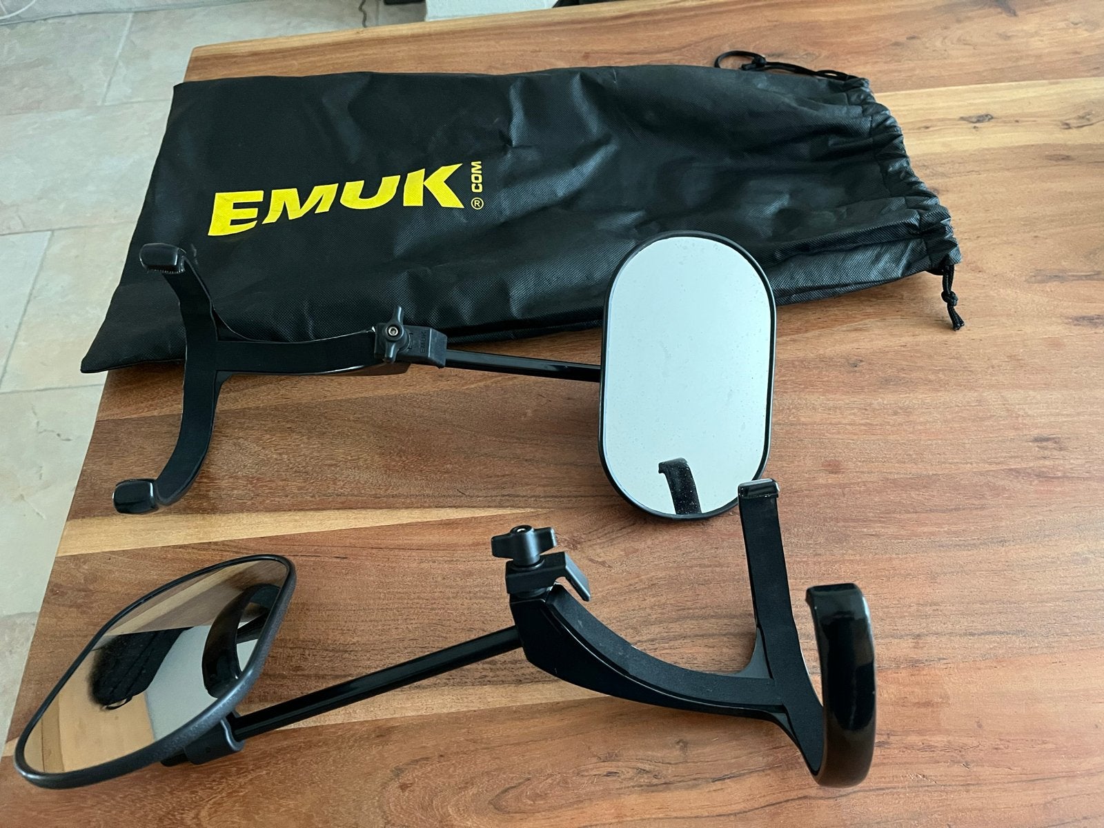EMUK Caravanspiegels VW Golf 6 / Touran (2008-2015), Ophalen of Verzenden, Gebruikt