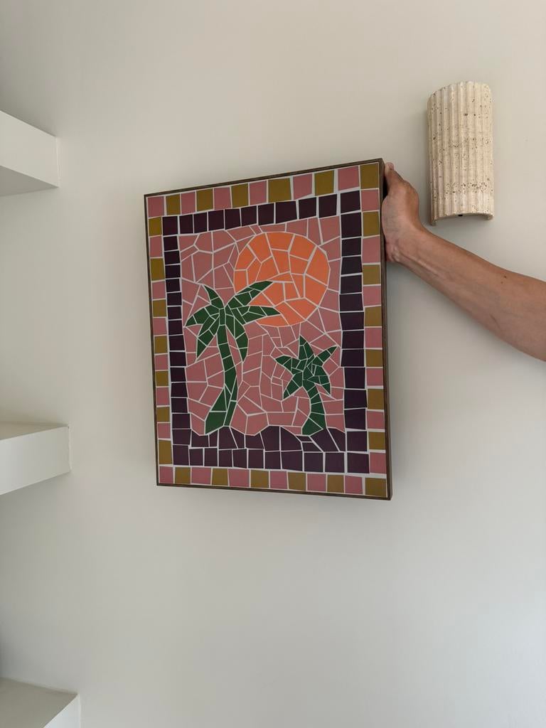 Schilderij / canvas met baklijst, Ophalen