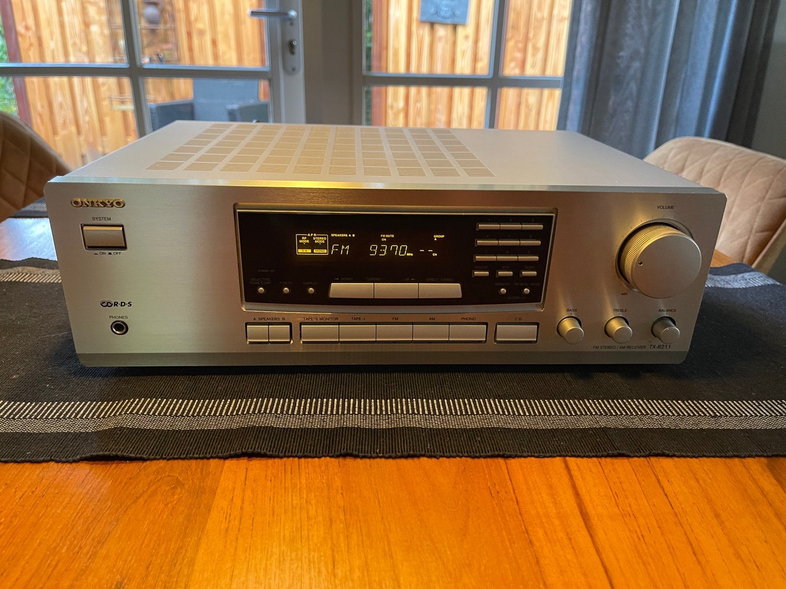 Receiver onkyo TX-8211, Ophalen of Verzenden, Zo goed als nieuw