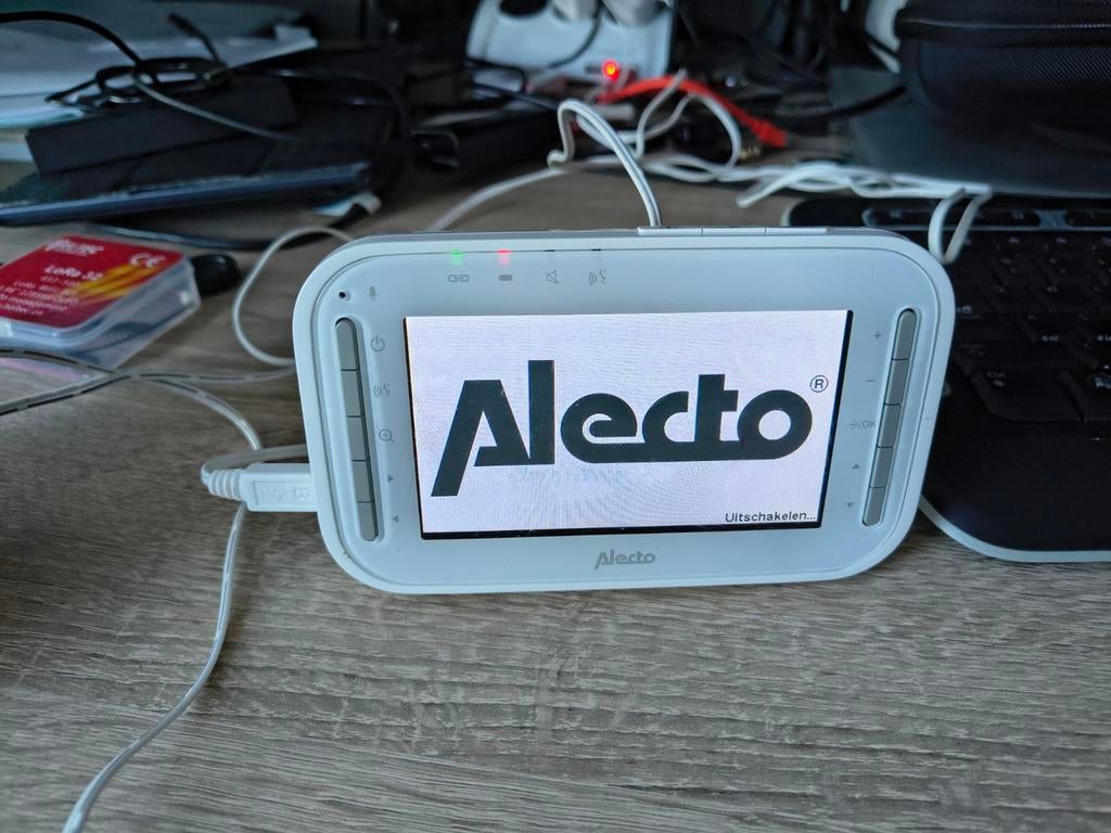 Alecto DVM-200GS Babyfoon met camera, Ophalen, Gebruikt, Camera