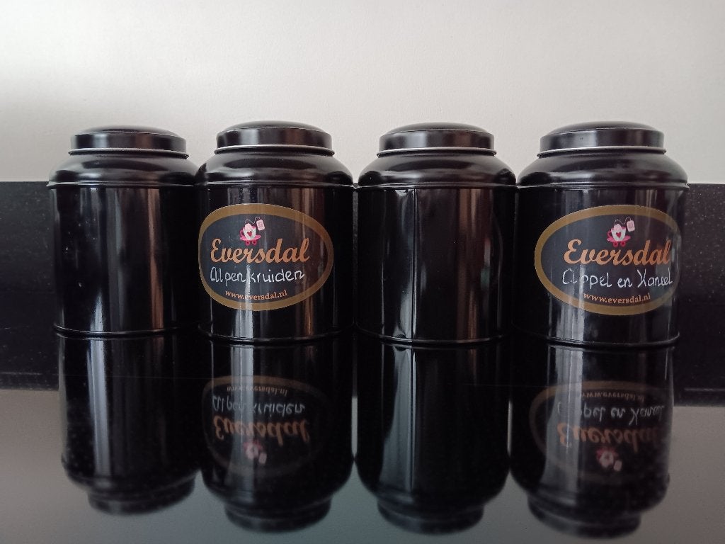 Theeblikken zwart eversdal, Ophalen, Zo goed als nieuw, Overige