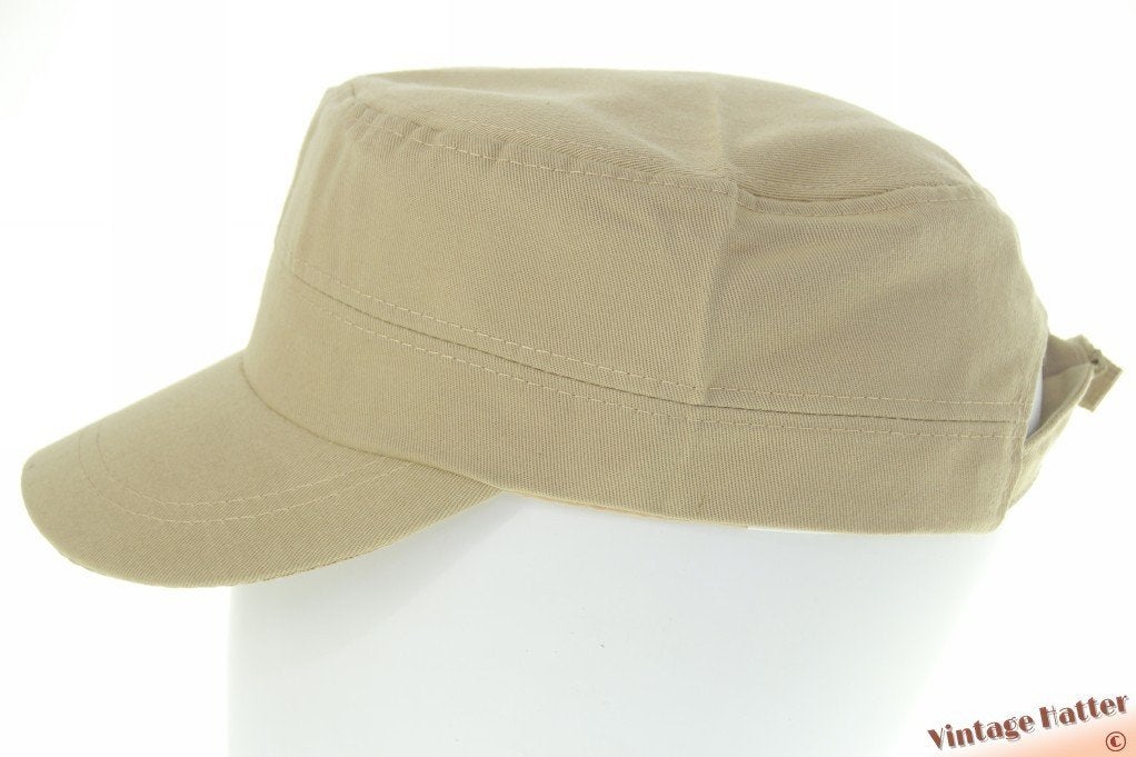 combat Leger cadet pet groenig beige katoen 53-59 nieuw, Ophalen of Verzenden, Nieuw, One size fits all, Pet