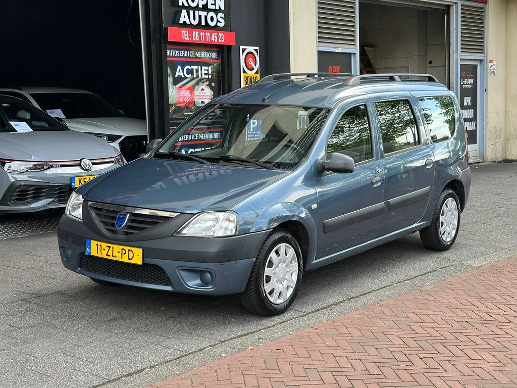 Dacia Logan MCV 1.6 Ambiance 7 Persoons, Auto's, Dacia, Stof, Gebruikt, 4 cilinders, 7 stoelen