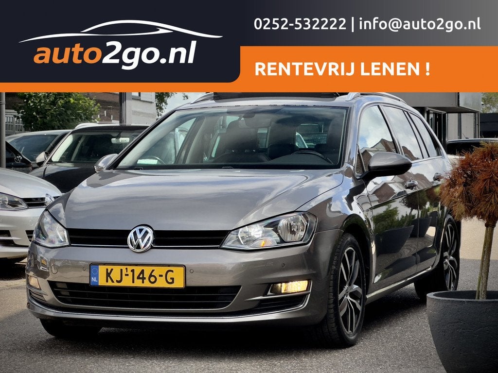 Volkswagen Golf Variant 1.6 TDI HIGHLINE AUT7 PANODAK LEDER, Gebruikt, Euro 6, 4 cilinders, 700 kg