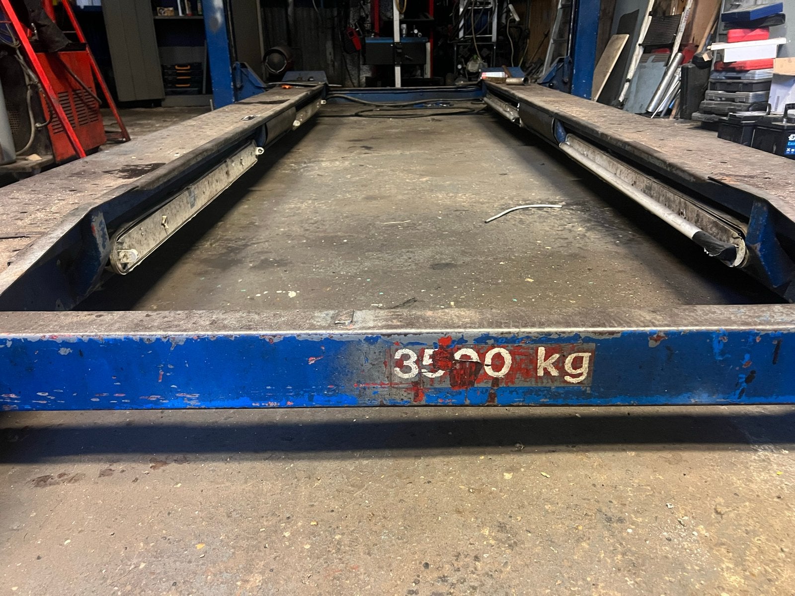 4 koloms brug 3,5 ton - Ideaal voor garage, Ophalen of Verzenden