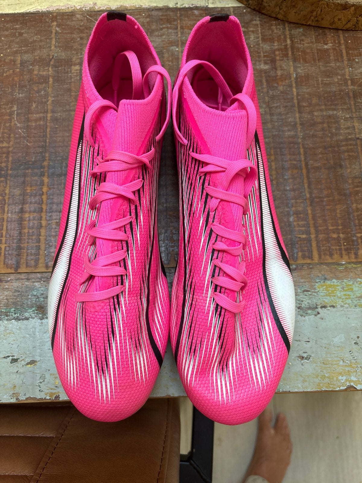 Roze voetbalschoenen - Maat 42 - Zo goed als nieuw, Ophalen of Verzenden, Zo goed als nieuw, Schoenen