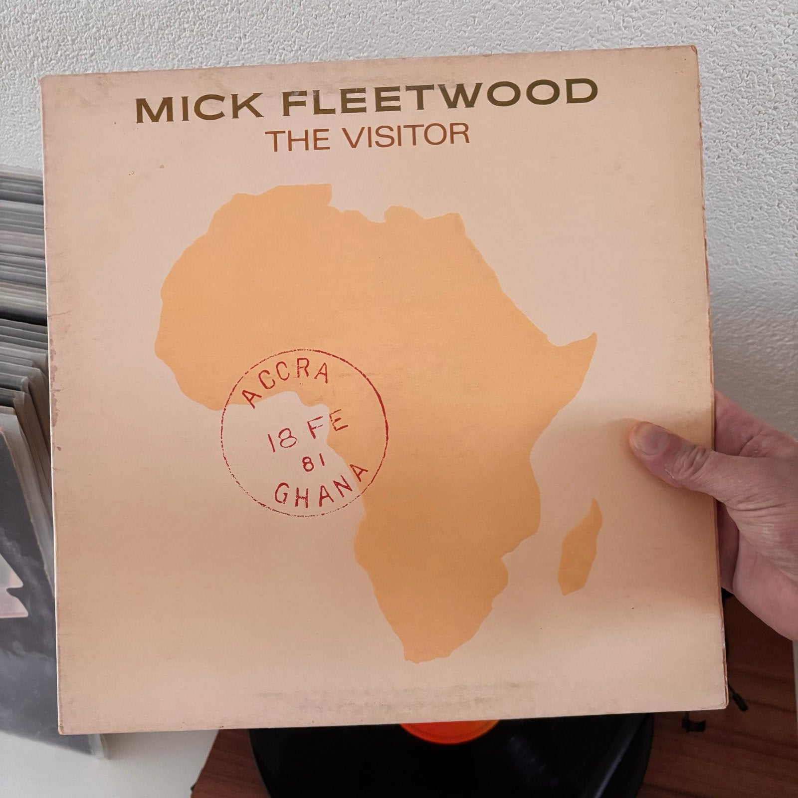 Mick Fleetwood - The Visitor (LP) 1981, Inclusief binnenhoes, Ophalen of Verzenden, Gebruikt, 12 inch
