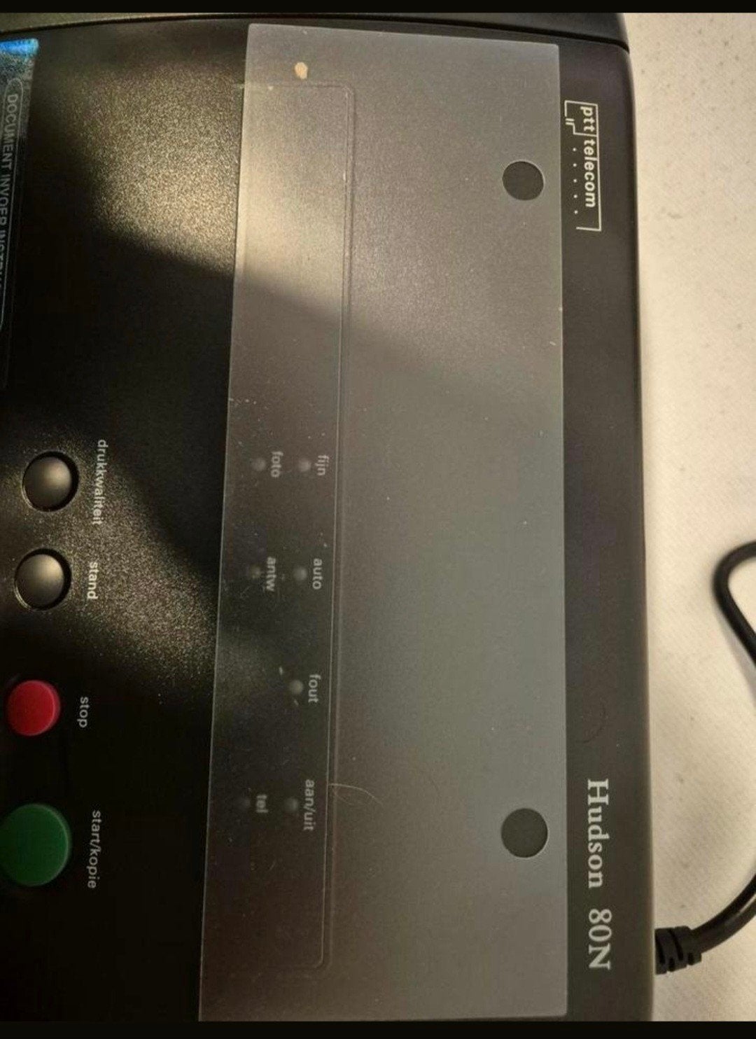 Hudson 80N Faxapparaat - in originele doos, Ophalen, Gebruikt, Fax