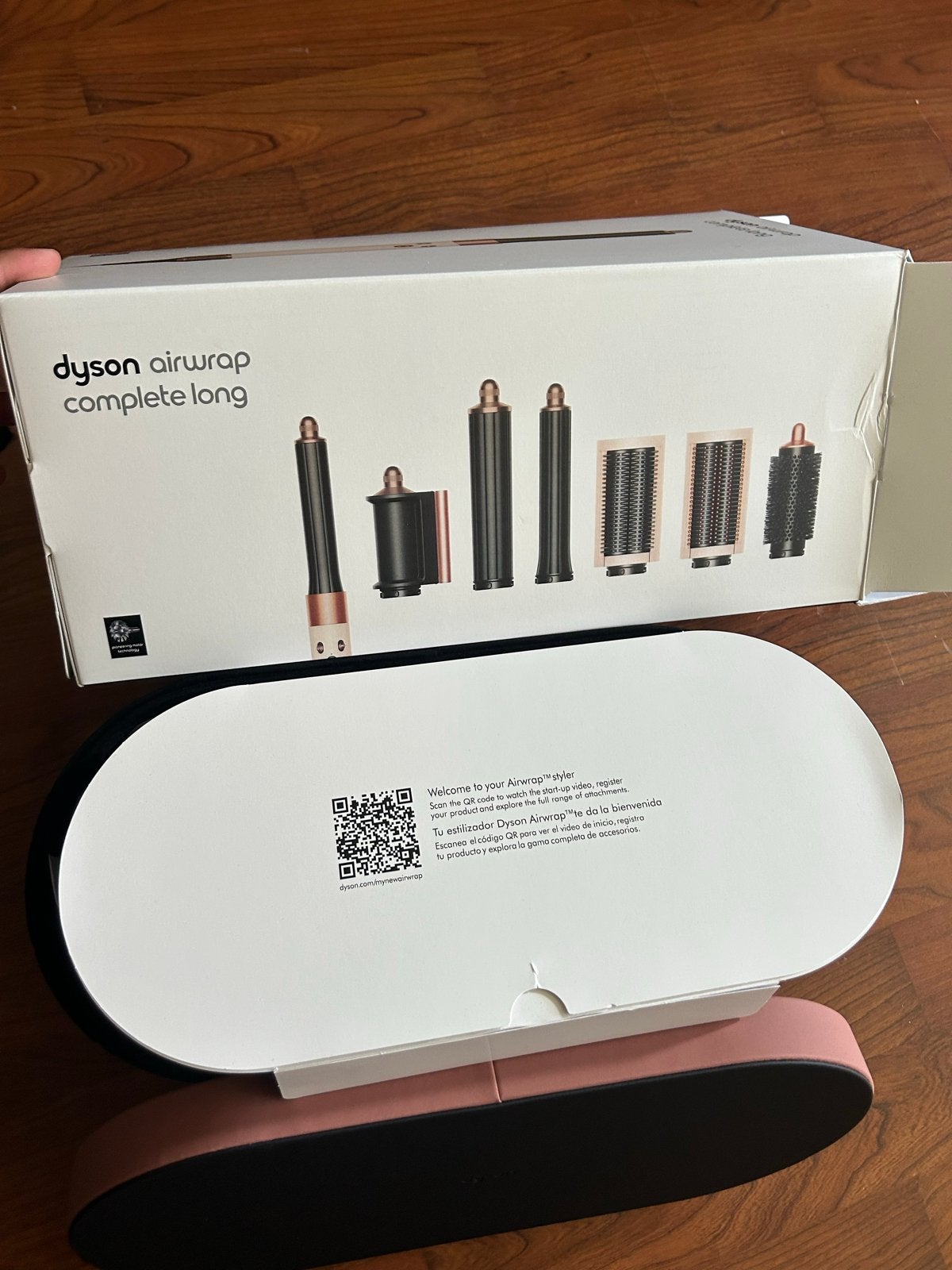 Dyson Airwrap Complete Long Styler - Zo goed als nieuw, Ophalen of Verzenden, Zo goed als nieuw, Haarverzorging