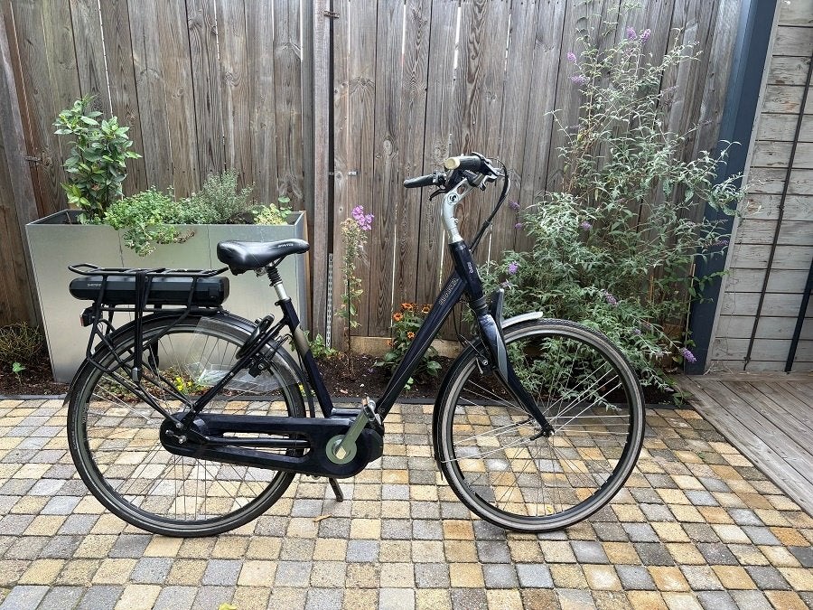 Sparta M8S elektrische fiets met Shimano midden-motor, 48 cm, Ophalen, Sparta, Zo goed als nieuw, 47 tot 51 cm