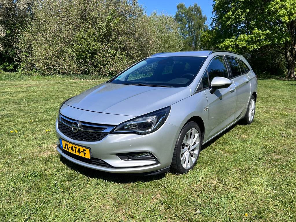 Opel Astra Sports Tourer 1.4 Turbo 150PK 4 cylinder 2016, Auto's, Voorwielaandrijving, Stof, Zwart, 4 cilinders