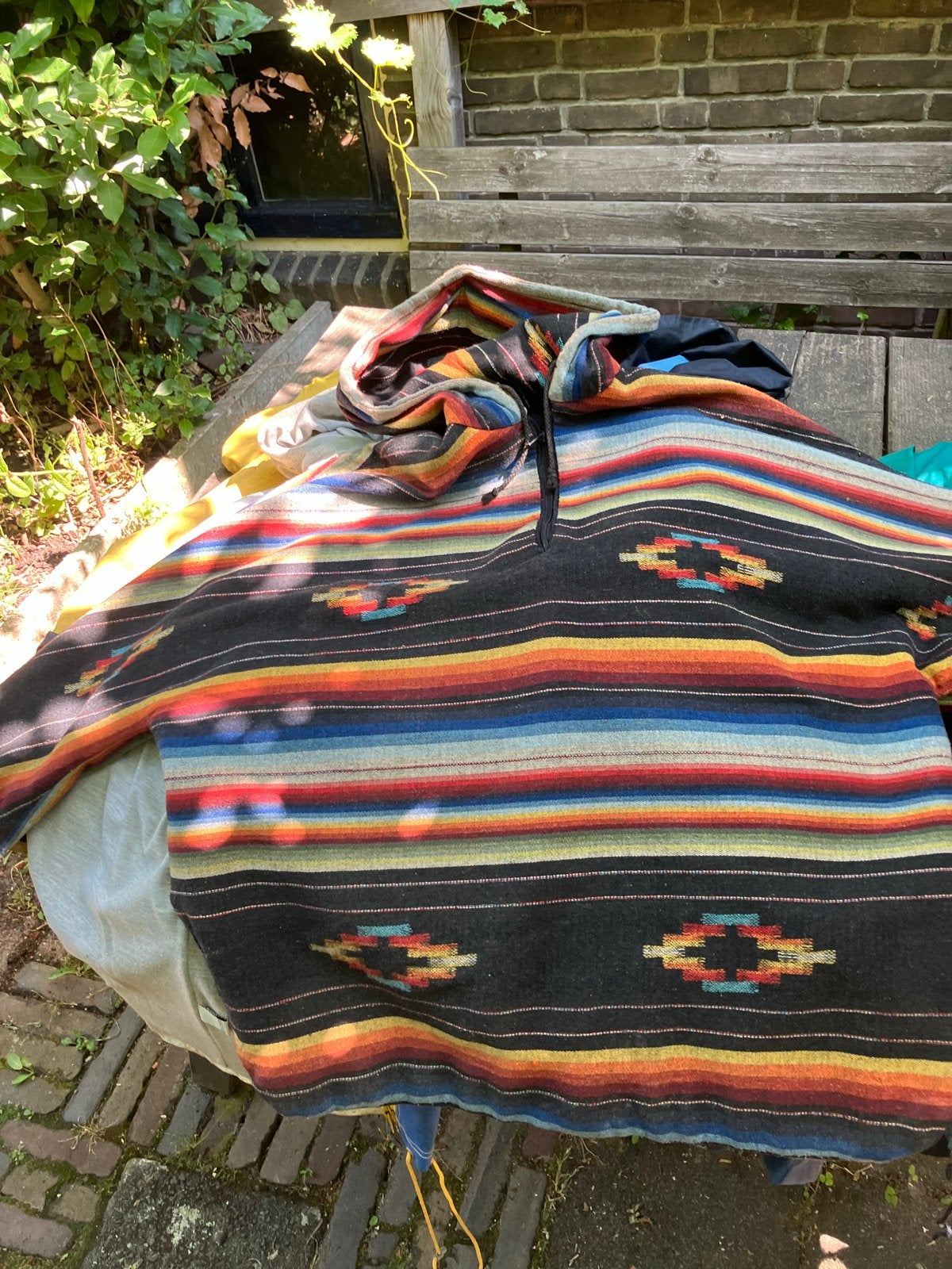 Vintage Mexicaanse jas - Kleurrijk en Comfortabel, Ophalen, Gedragen