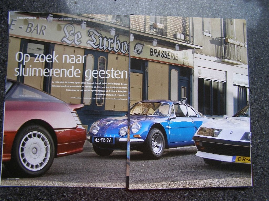Renault Alpine A610 V6 Turbo ? Eerst 9x autotest lezen, Ophalen, Gelezen, Renault