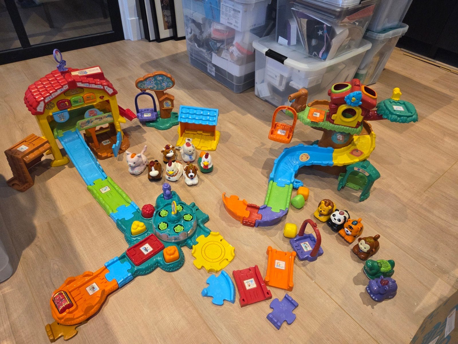 VTech Zoef Zoef Boerderij & Boomhut met 13 diertjes, Ophalen, Overige typen