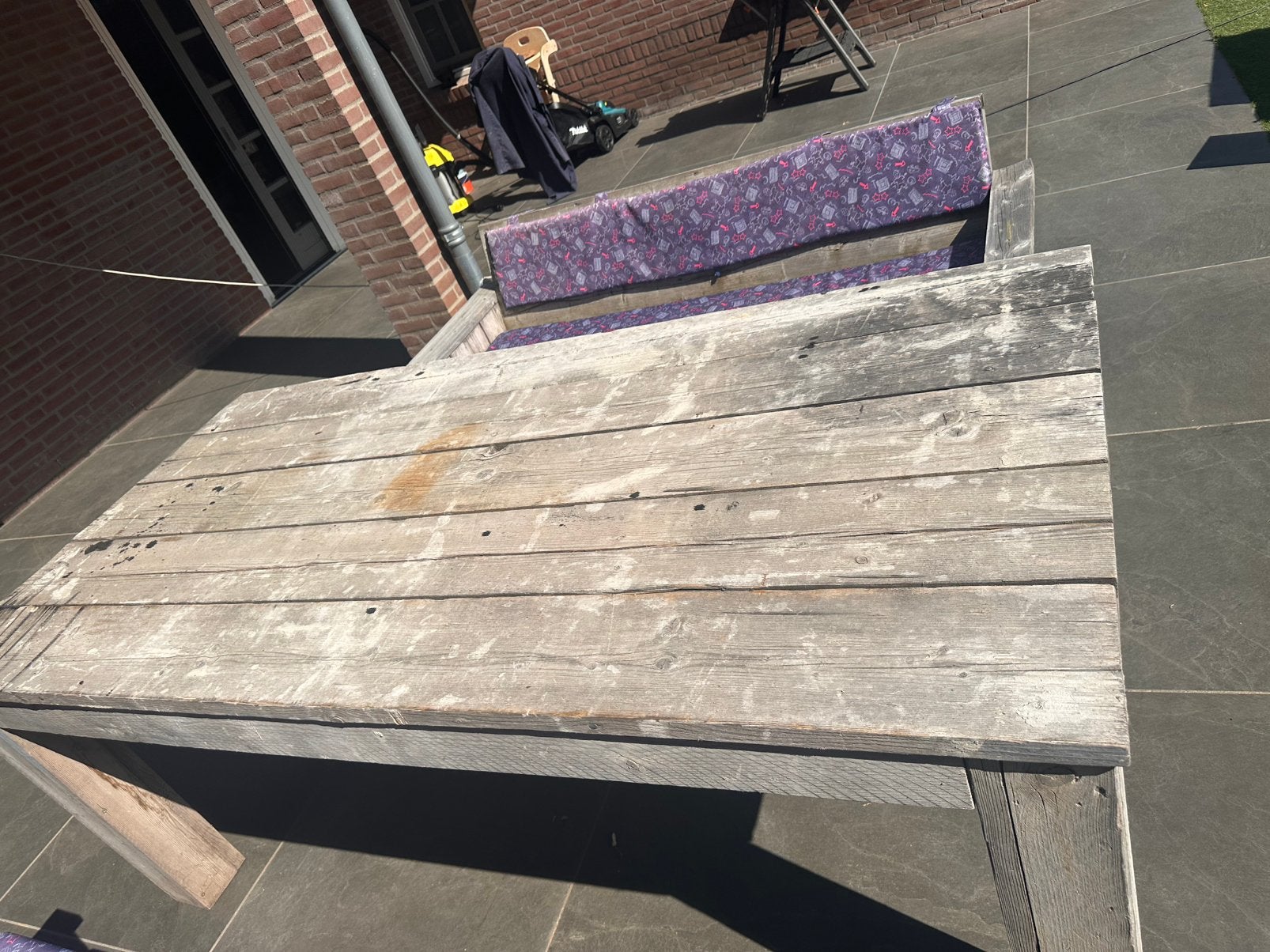 Tuin set GRATIS, Ophalen of Verzenden, Rechthoekig, Hout