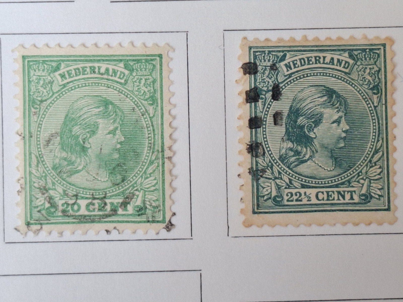 Wilhelmina 1891-1894.      3.2, Postzegels en Munten, Postzegels | Nederland, Ophalen of Verzenden