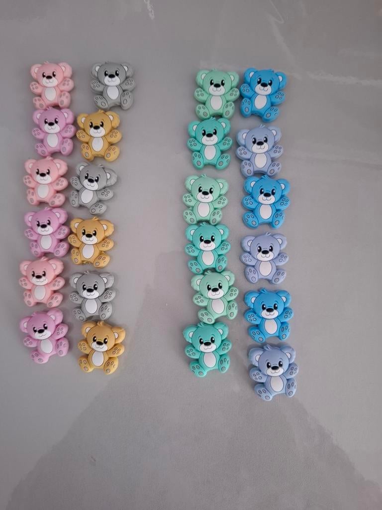 Diy pen focals kleine beertjes in verschillende kleuren, Ophalen of Verzenden, Nieuw