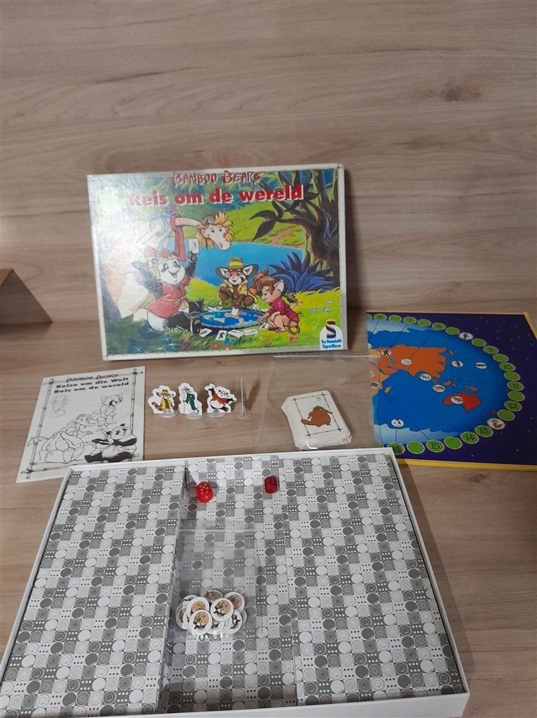 Bamboo Bears - reis om de wereld - s1363, Verzenden, Zo goed als nieuw