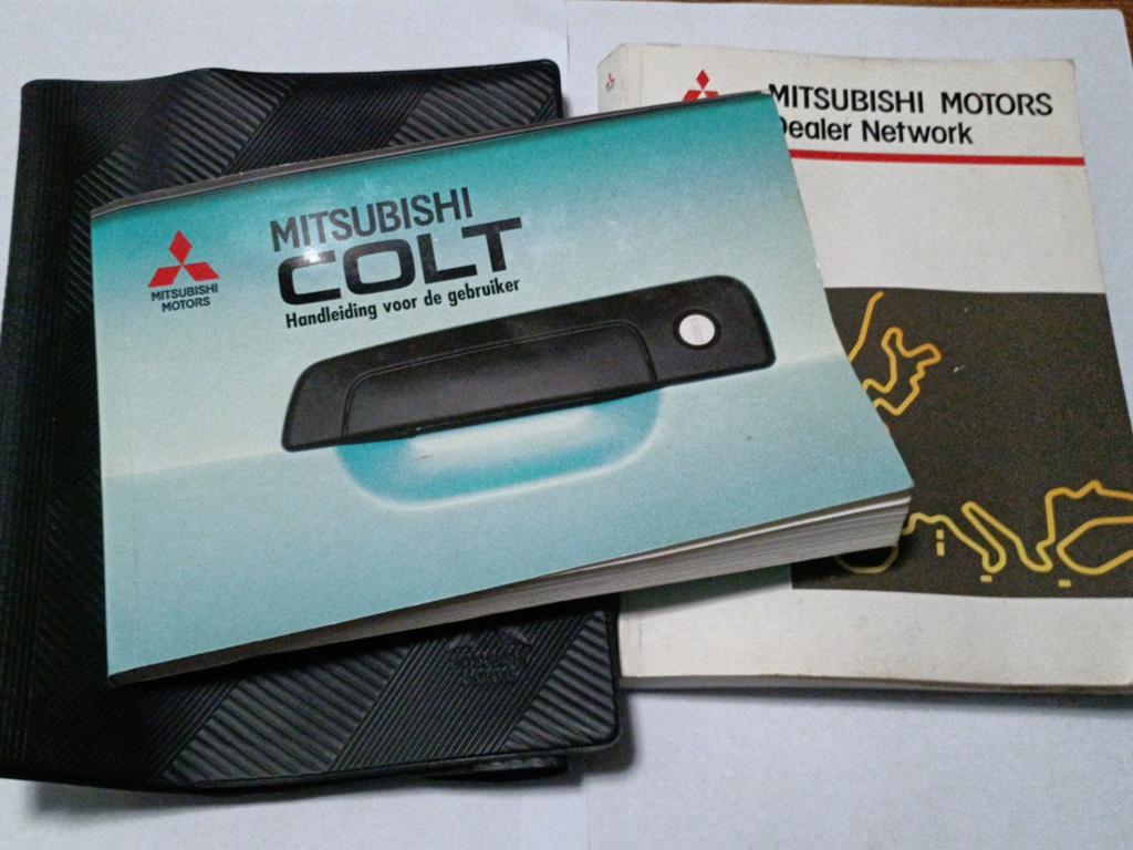 Mitsubishi Colt Handleiding en Dealer Netwerk Boekjes, Ophalen of Verzenden
