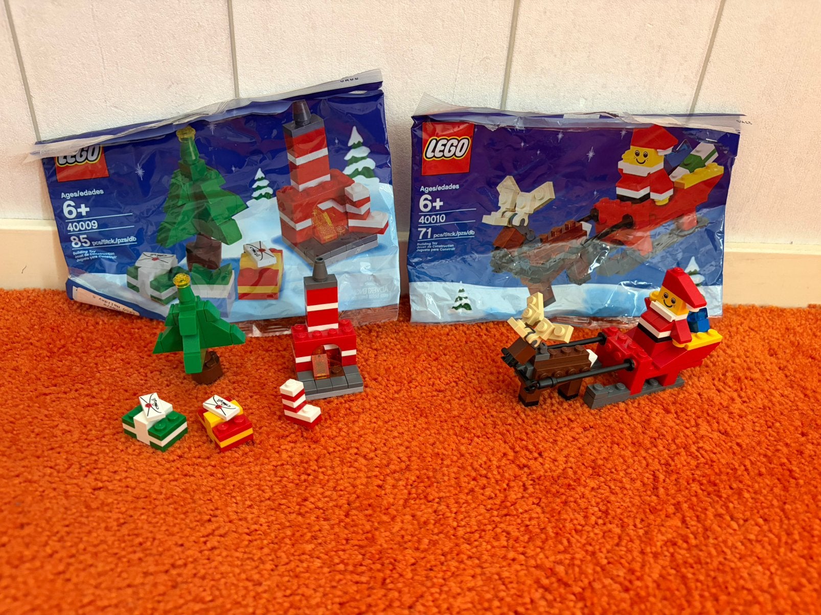 Lego kerst Polybags, Ophalen of Verzenden, Zo goed als nieuw