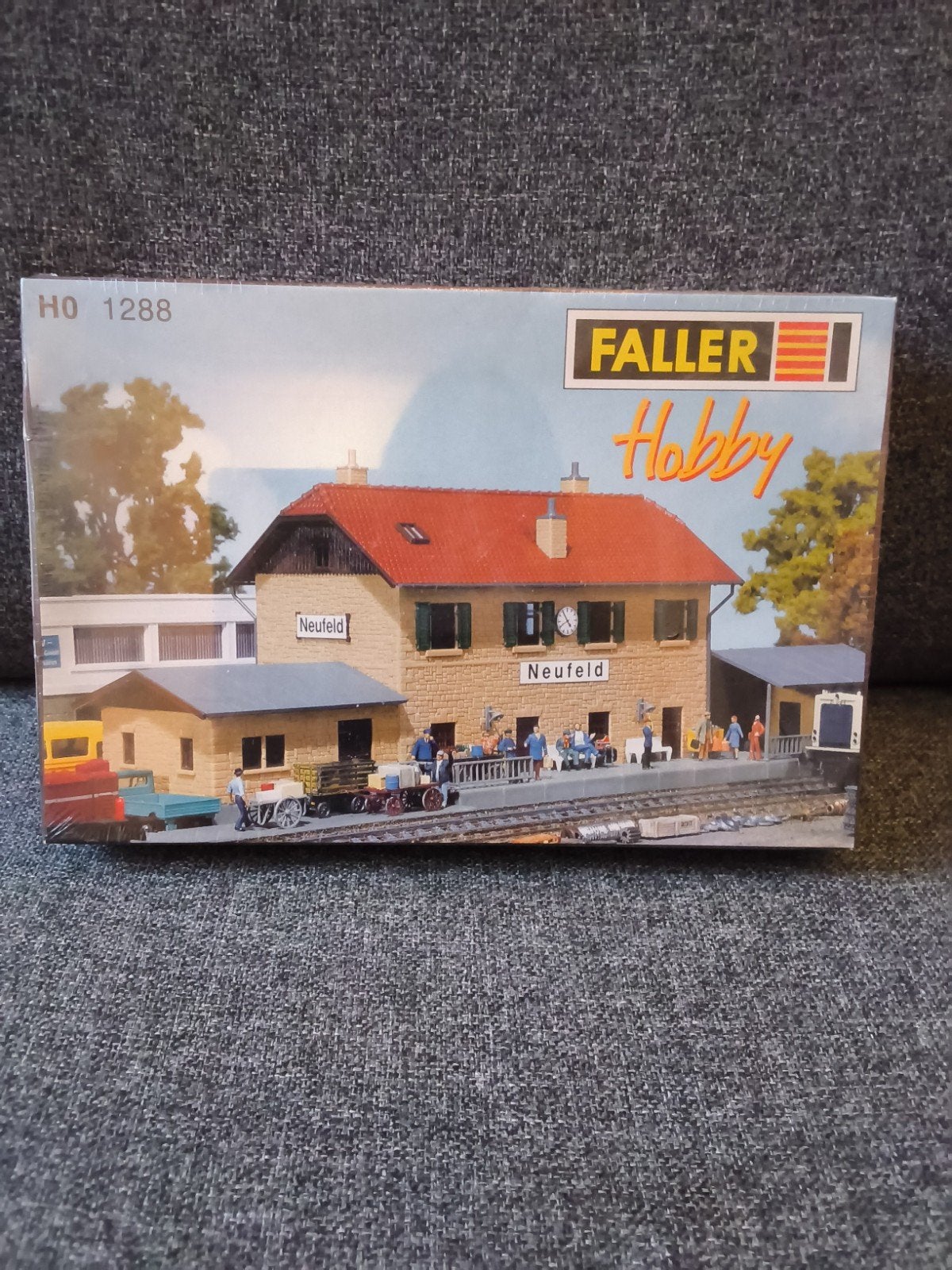 Faller H0 1288 Station Neufeld - Nieuw in doos, Overige merken, Gelijkstroom of Wisselstroom, Brug, Tunnel of Gebouw, Nieuw