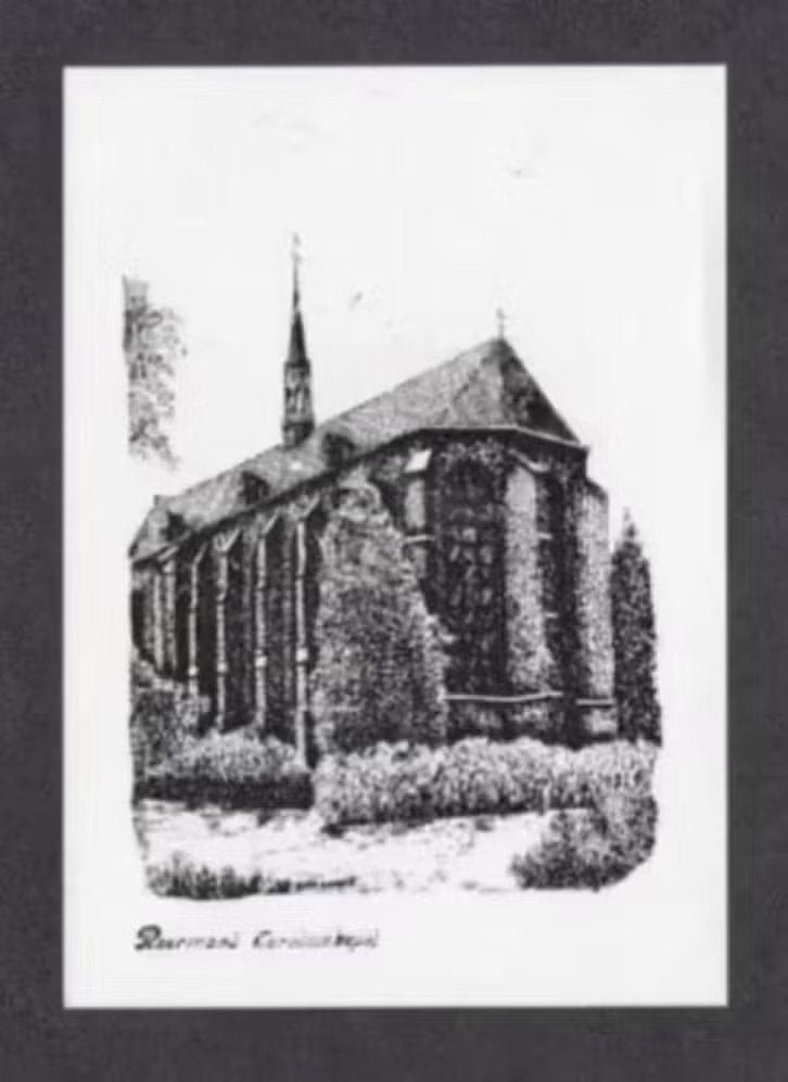 Roermond Caroluskapel., Verzamelen, Ansichtkaarten | Nederland, Ophalen of Verzenden, 1980 tot heden, Ongelopen, Limburg
