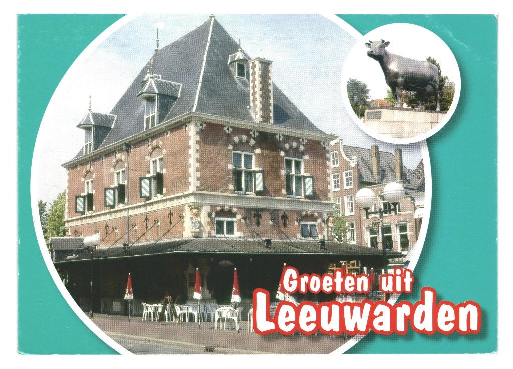 38334 Leeuwarden 80+ Friesland Leuke oude kaart Onbeschreven, Ophalen of Verzenden, 1980 tot heden, Ongelopen, Noord-Brabant
