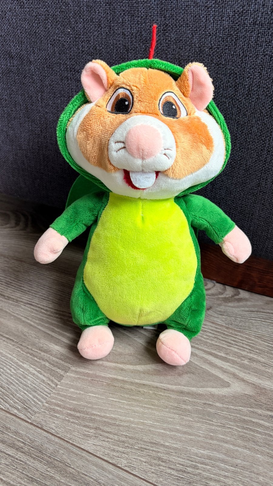 Efteling Hamster draak knuffel AH, Overige merken, Overige karakters, Hamster, Ophalen of Verzenden