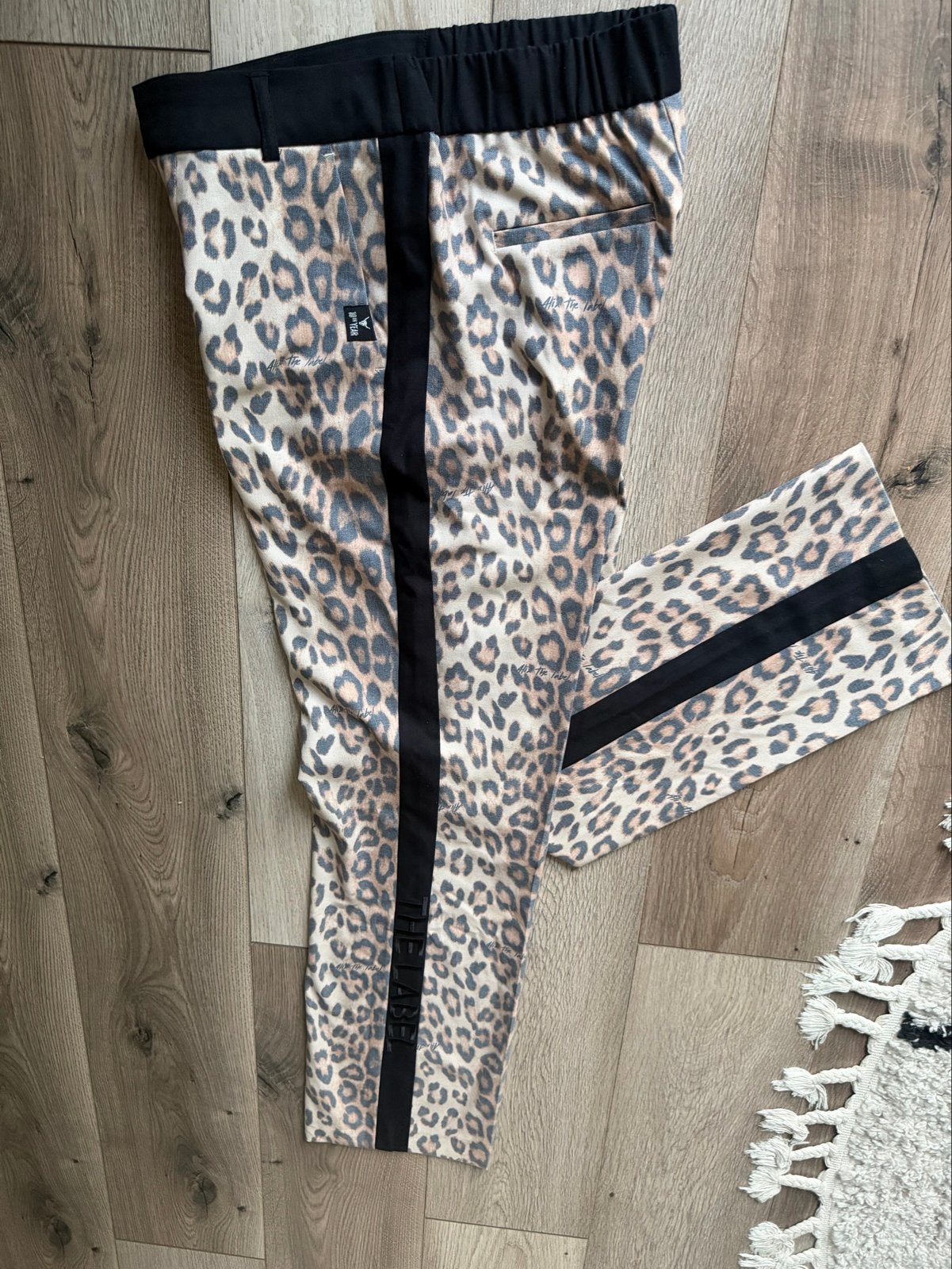 Alix The Label Panterprint Broek met Wijde Pijpen - Maat S, Kleding | Dames, Meerkleurig, Nieuw, Ophalen of Verzenden, Maat 36 (S)