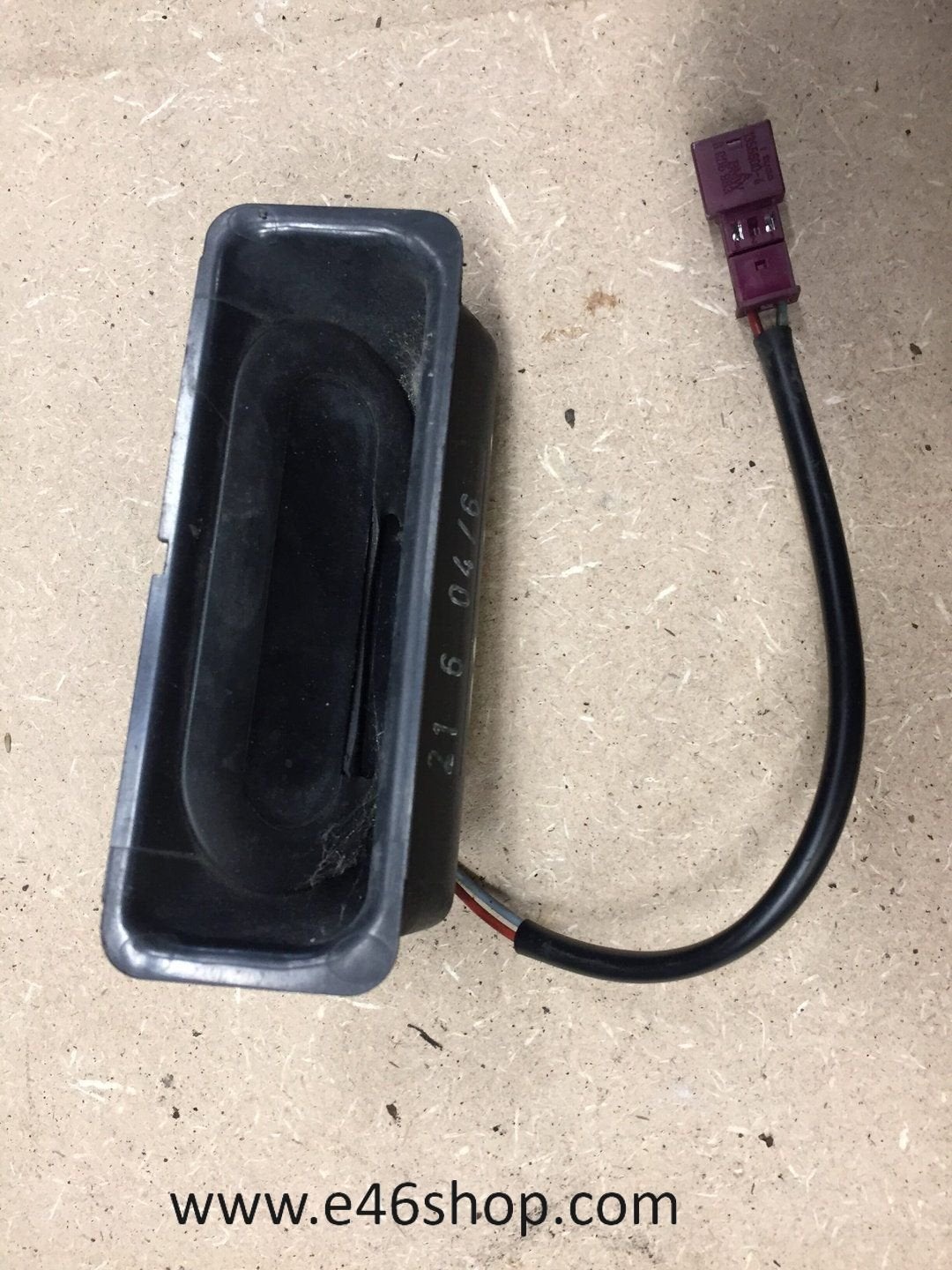 Kofferbak opener switch BMW E60, Gebruikt, -, -, Ophalen of Verzenden