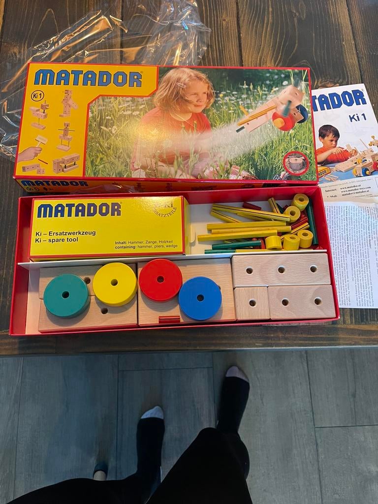 Matador bouwblokken nieuw, Ophalen of Verzenden, Nieuw