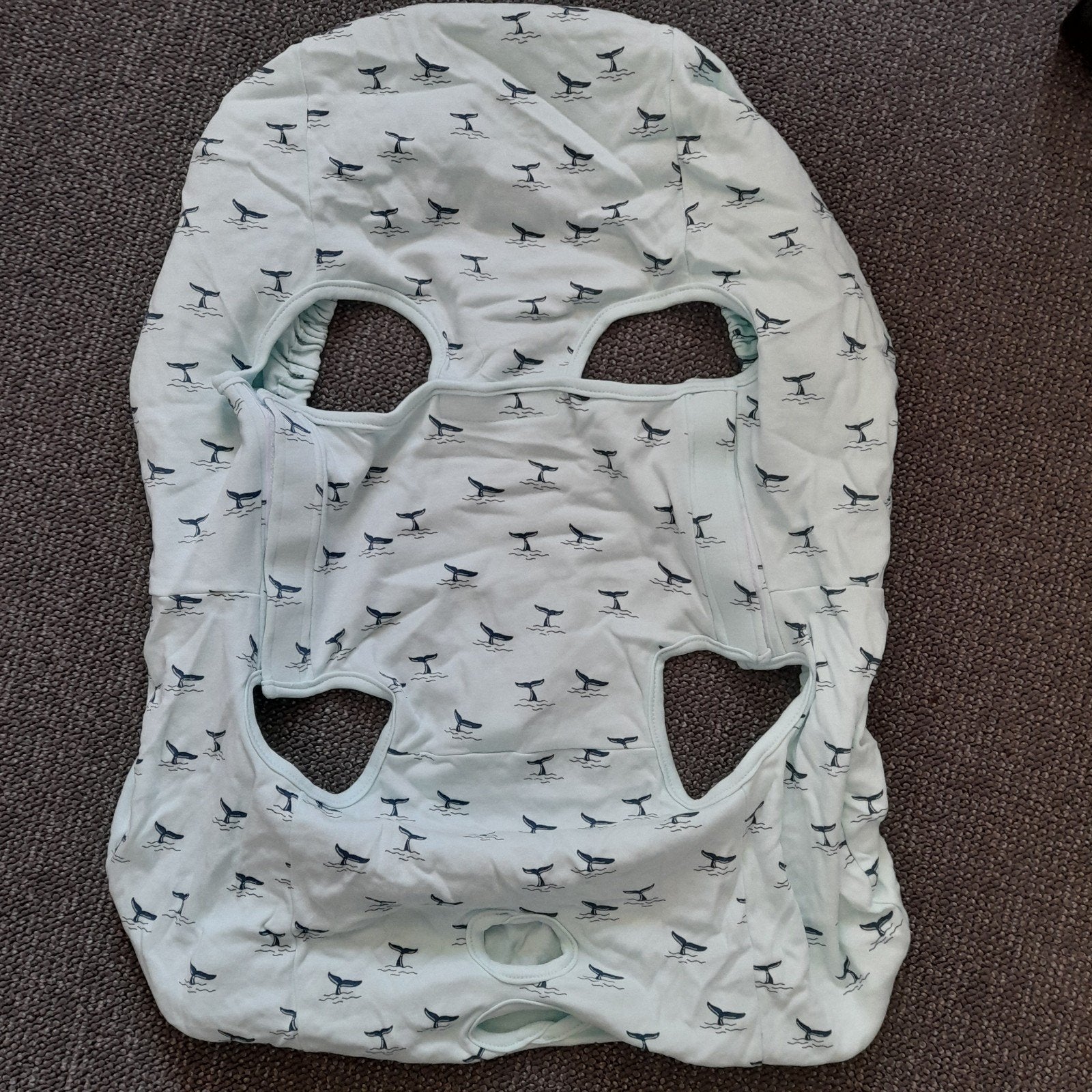 Bambino autostoelhoes mintgroen (stoel 9 tot 18 kg), Autogordel, 9 t/m 18 kg, Zo goed als nieuw, Ophalen