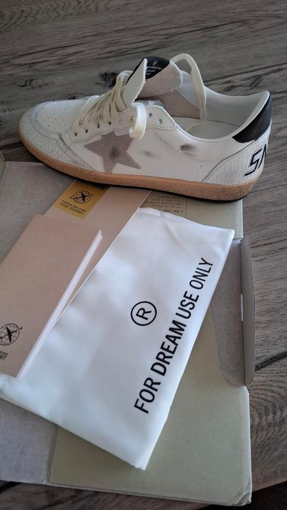 Golden Goose super star maat 43, Kleding | Heren, Ophalen of Verzenden, Nieuw, Wit