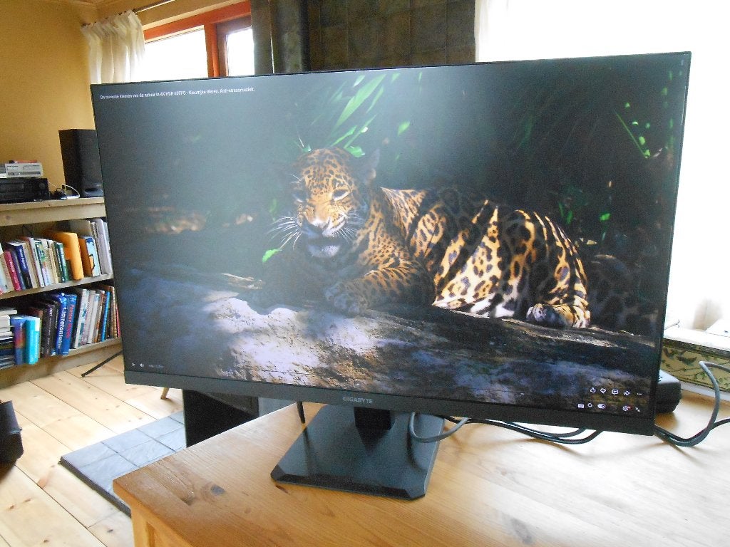 Gigabyte GS32Q QUAD HD gaming monitor, Computers en Software, Monitoren, IPS, Gigabyte, Kantelbaar, Zo goed als nieuw