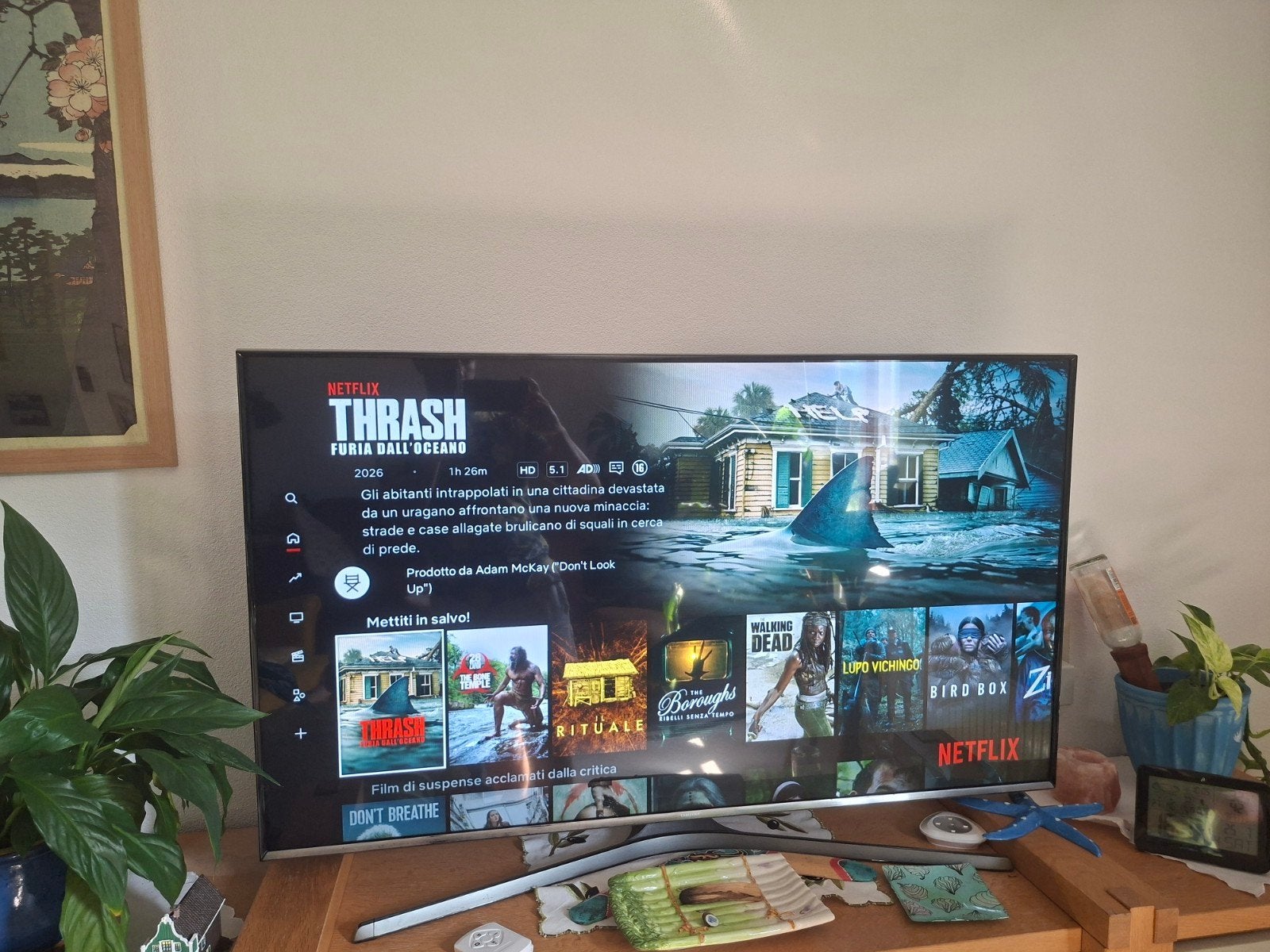 Samsung UE48J5500AW 48 inch Full HD Smart LED TV, Audio, Tv en Foto, Televisies, Ophalen, LED, 50 Hz, Zo goed als nieuw