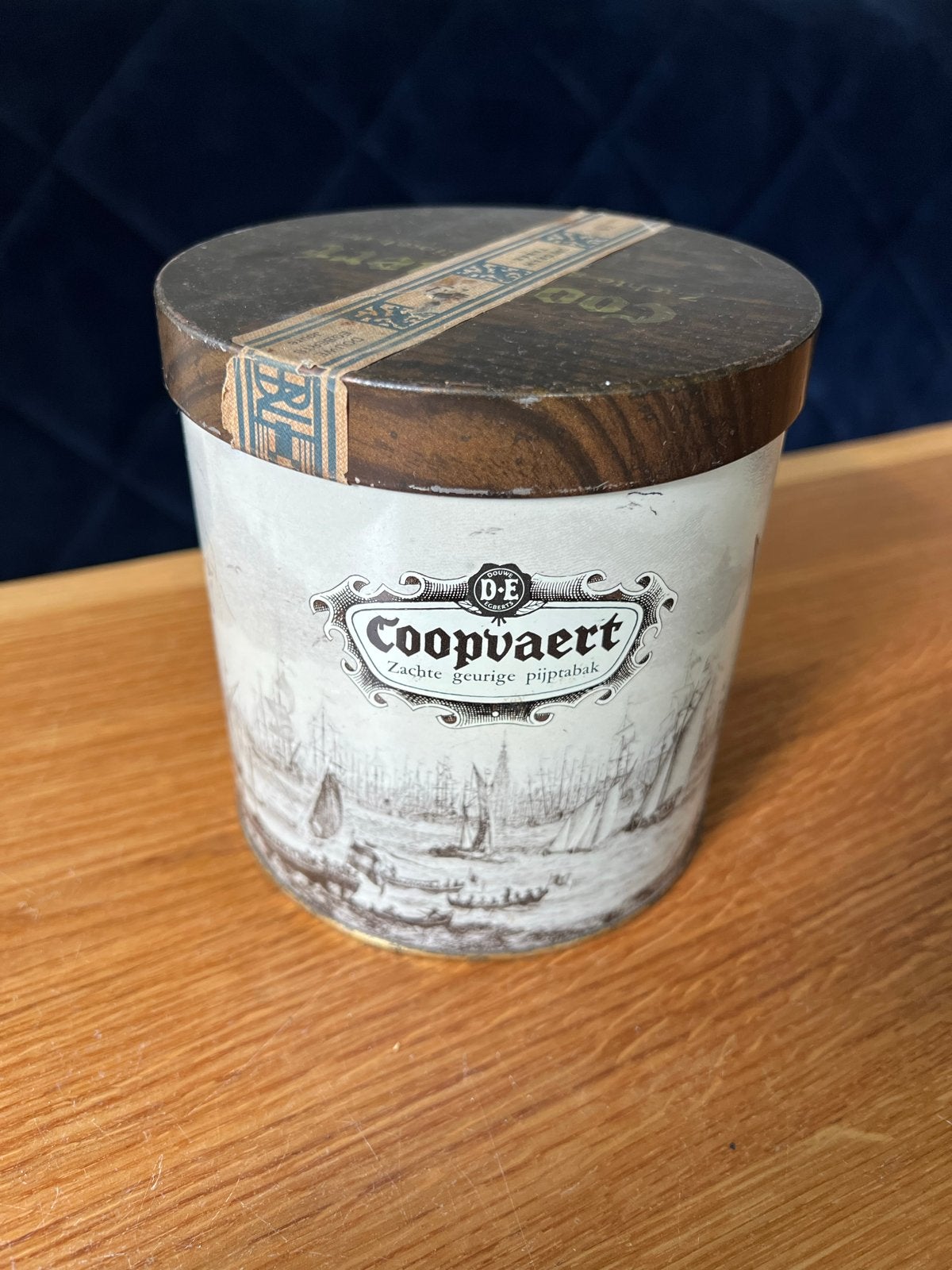 Vintage Coopvaert Douwe Egberts Tabaksblik - Pijptabak, Ophalen of Verzenden