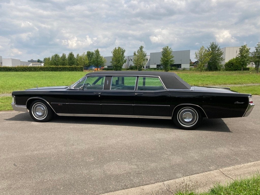 Lincoln Continental Lehmann-Peterson Executive Limousine 196, Auto's, Oldtimers, Automaat, Zwart, 7046 cc, Leder en Stof