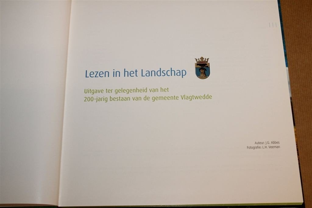Lezen in het Landschap — Vlagtwedde 200 Jaar, Fotoboek, Ophalen of Verzenden, Gelezen